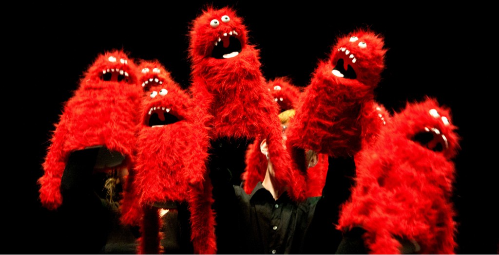 Die Kinder von Krümelmonster und irgendeiner Zufallsbekanntschafts-Sockenpuppe. (Foto: LP Maurice)