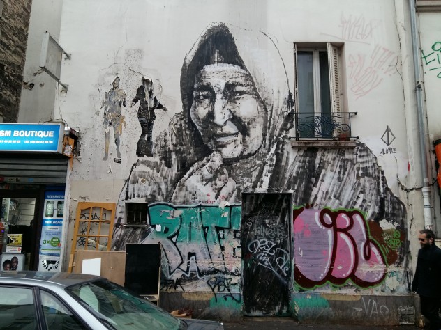 Streetart Paris Menilmontant